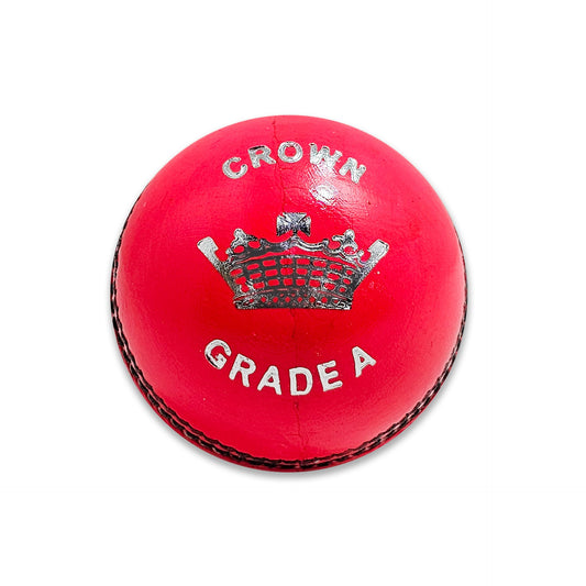 Crown 156g Cricket Ball - 4pc Pink