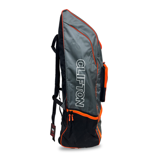 KG DUFFLE WHEELIE - Grey orange - Youth