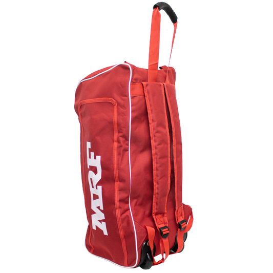 MRF Prodigy Duffle wheelie junior kit bag - Red