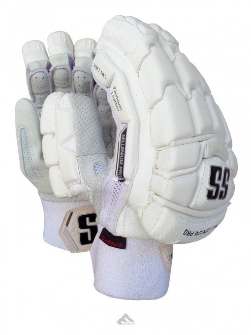 SS Millenium Pro Batting Gloves - Adults/Youth - LH - White