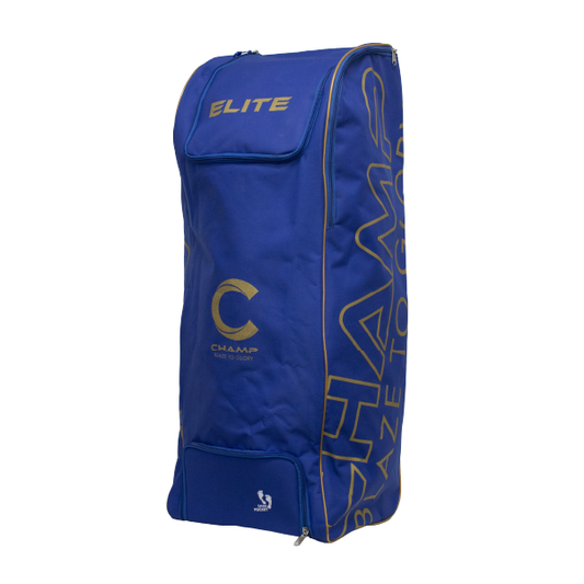 Champ Elite 2025 Duffle Wheelie - Royal Blue and Gold
