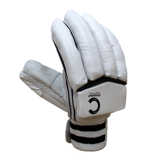 Champ Elite 1.0 26 Batting Gloves - White