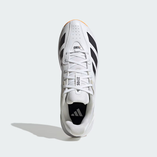 Adidas 22 yds Incurza Cricket Spikes - Black/Orange