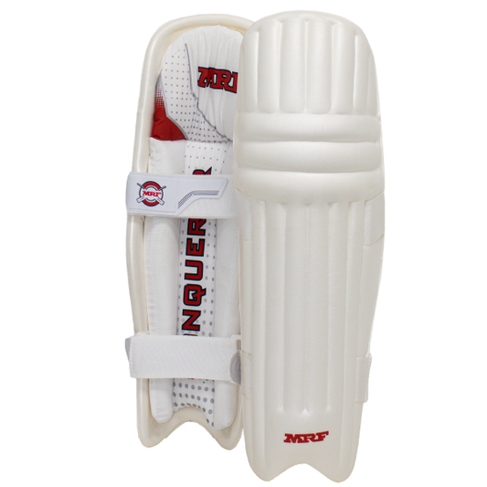 MRF Conqueror Moulded Batting Pads - Small Junior - Junior - Youth Ambidextrous