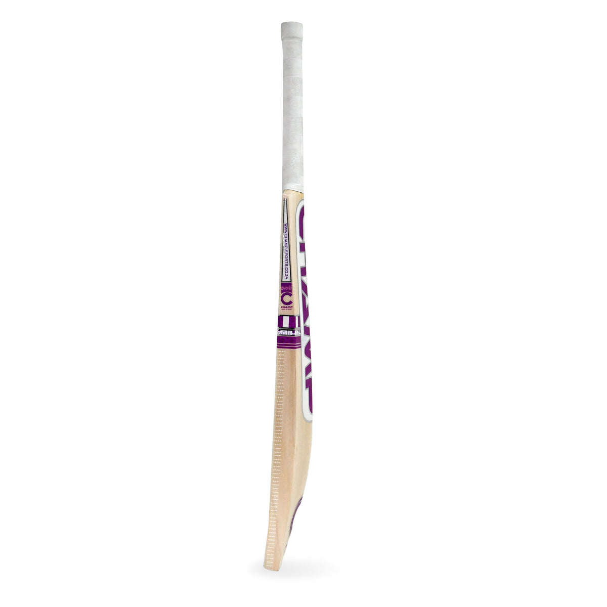 Champ Test Pro 1.0 English Willow Cricket Bat - Size 5 - Purple