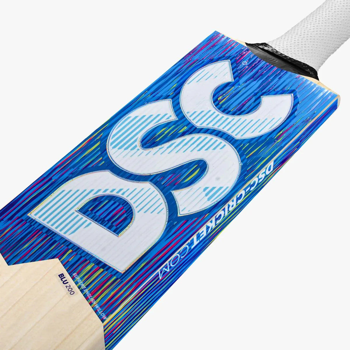 DSC Blu 200 English Willow Cricket Bat - Size Harrow - Parallel Import