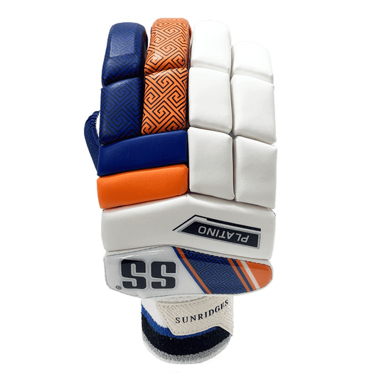 SS Platino Batting Gloves 2025 - Navy and Orange - Adult - Youth - Boys