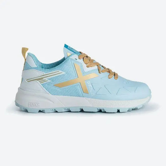 Munich Drag 05 - Hockey Shoes - Blue and Gold