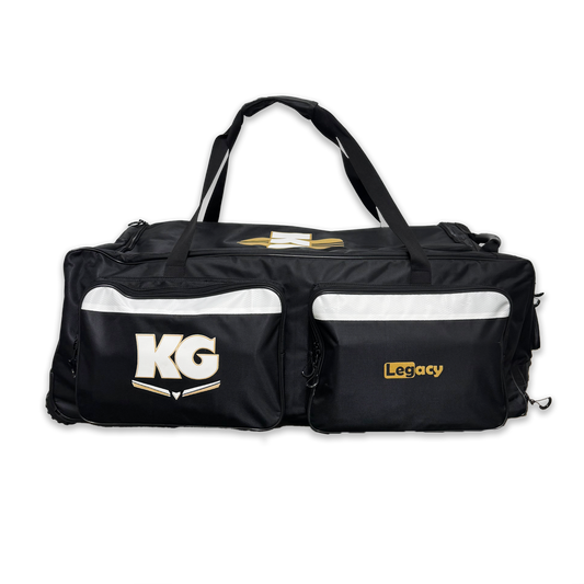 KG Legacy - Wheelie Kit Bag - Black and White