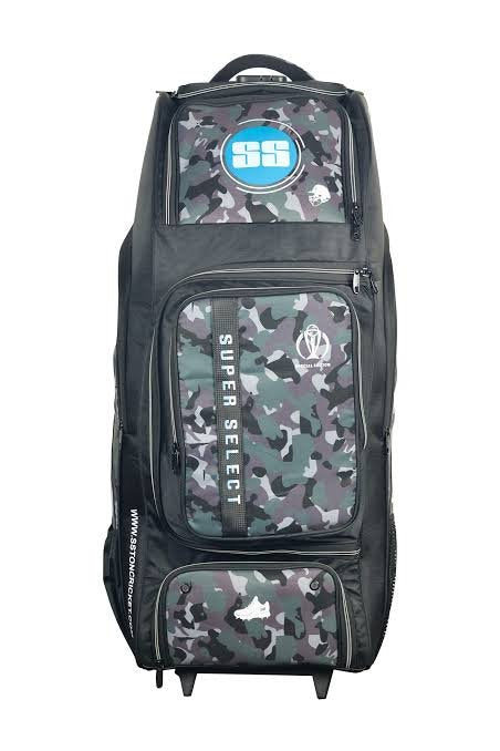 SS Super Select Duffle Cricket Kit Bag - Special Edition - Blue Camo
