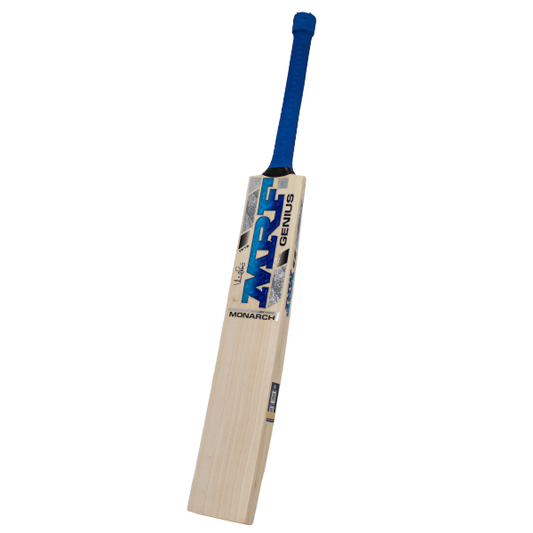 MRF Monarch English Willow Cricket Bat - SH + Free MRF Monarch Batting Gloves MRH