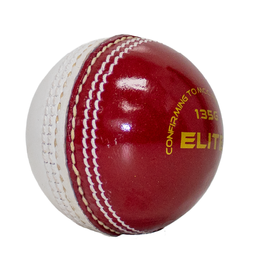 Champ Elite 135g Cricket Ball - 2pc Red/White