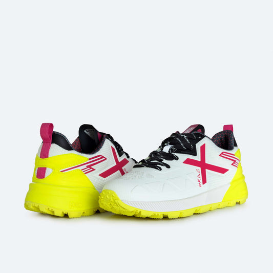Munich Drag 04 - Hockey  Shoes - Yellow and Pink