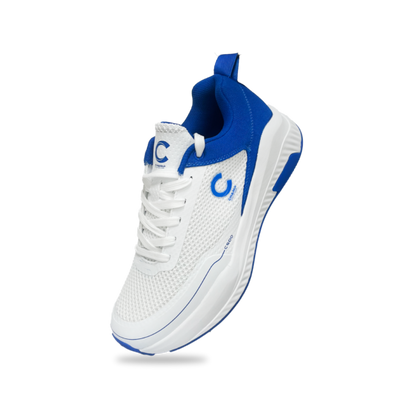 Champ C500 Spikes - White and Blue