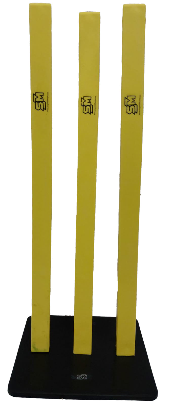 SM STUMPS - RUBBER (SET OF 3 WITH BASE)