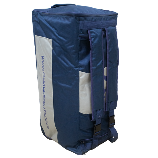 Champ Elite 26 Junior Duffle Wheelie - Grey and Navy