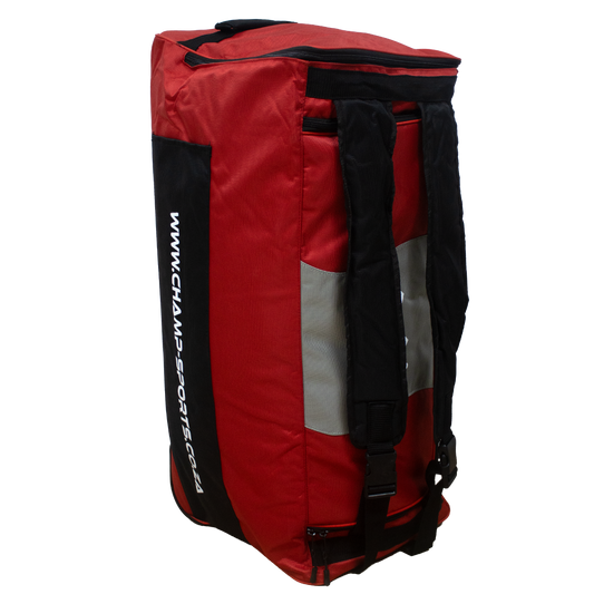 Champ Elite 26 Junior Duffle Wheelie - Black and Red