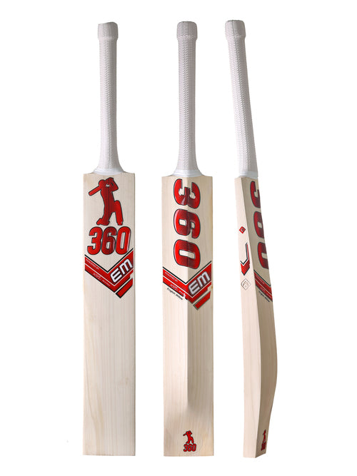 EM 360 Bold English Willow Cricket Bat - SH Parallel Import
