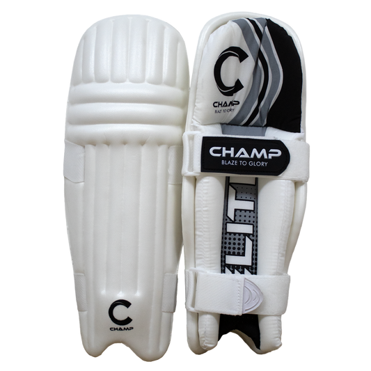 Champ Elite Moulded 26 - Light Weight - Pads - Ambidextrous - Black and White - S.Junior