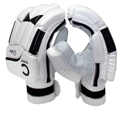 Champ Retro Batting Gloves Black and White - Junior - Youth - Adult