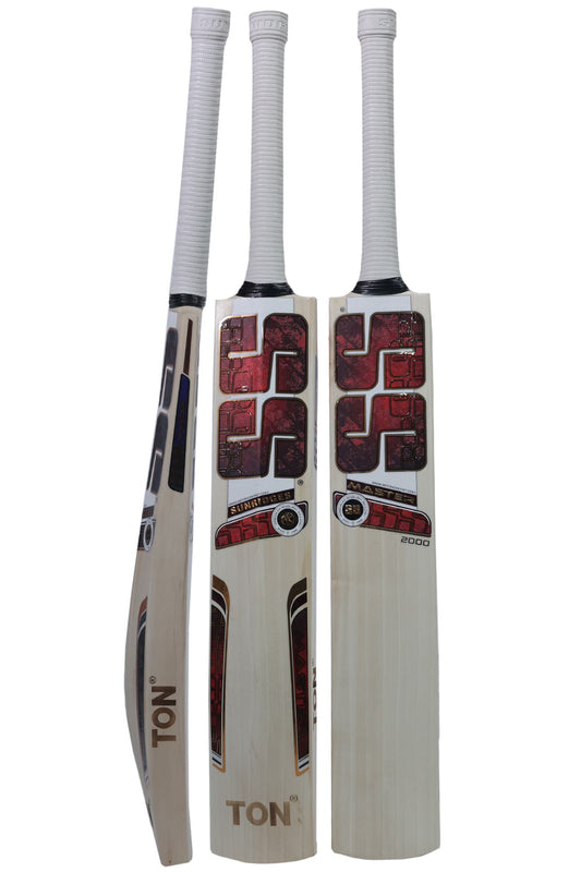 SS Master 2000 2026 English Willow Cricket Bat Size Harrow