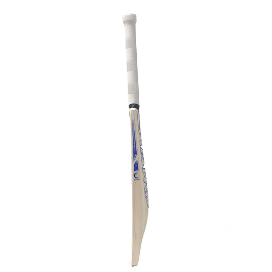 Champ Colt ELITE 5 Star English Willow Cricket Bat - Size 3 - Blue/White