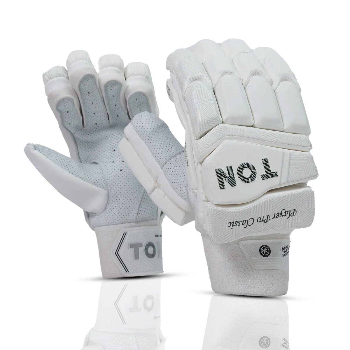 Ton Player Pro CLASSIC Batting Gloves - Adult RH - White