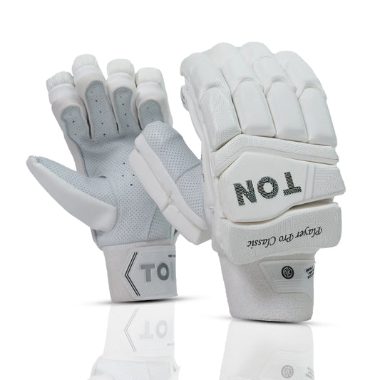 Ton Player Pro CLASSIC Batting Gloves - Adult RH - White
