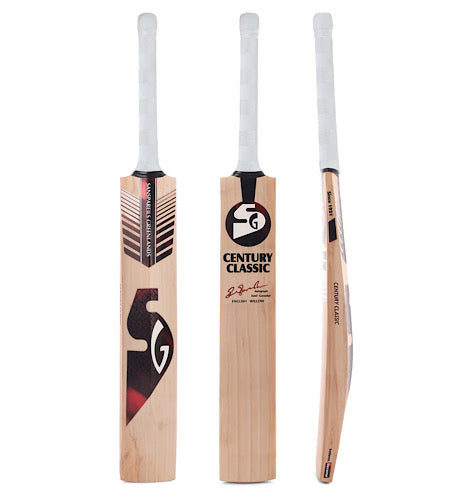 SG Century Classic English Willow Cricket Bat - Size 6