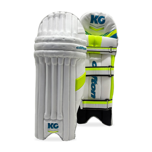 KG Select Green/Blue and White - Batting Pads - Adult - Youth