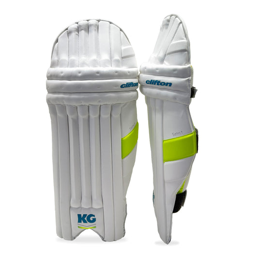KG Select Green/Blue and White - Batting Pads - Adult - Youth