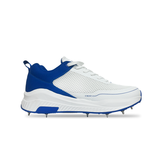 Champ C500 Spikes - White and Blue