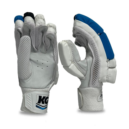 KG AirStrike Batting Gloves - RH - Junior (Boys) - Blue