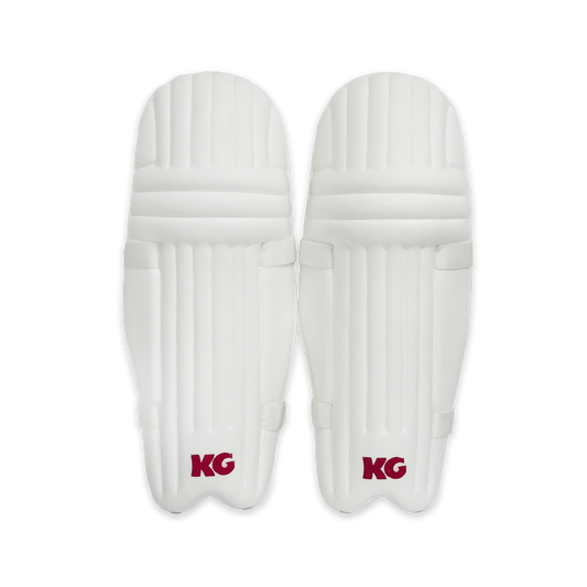 Kg Moulded Batting Pads - Ambidextrous - Red/White