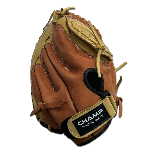 Champ Pro Baseball Mitt - Tan