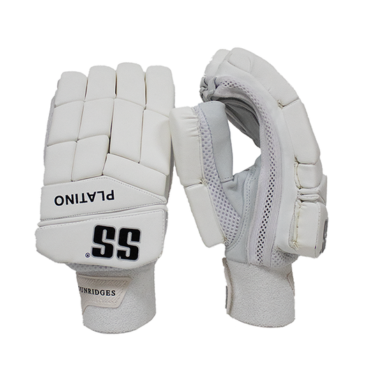 SS Platino Batting Gloves  White -  Adult - Youth - Boys - RH