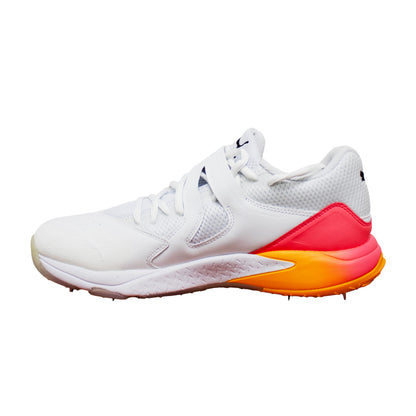 Puma Bowling 24.1- White Black Sun Stream Cricket Spikes