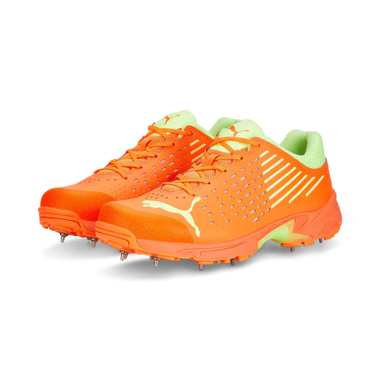 Puma Spike 22.1 Ultra Orange Fast Yellow - Cricket Spikes