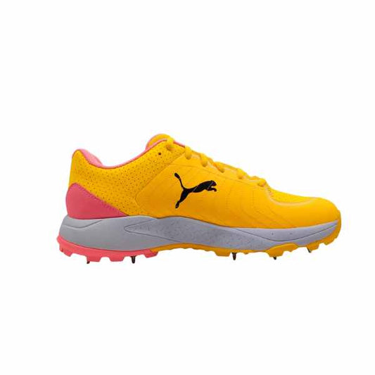 Puma Spike 24.2 Sun Stream Sunset Glow - Cricket Spikes