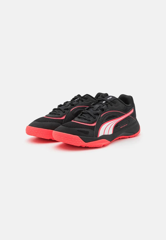 Puma Solarstrike II Indoor/Court Shoes - Black Fire Orchard