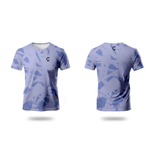 Champ Training T- Shirt - Purple Abstract