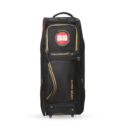 SS Super Select Duffle Cricket Kit Bag - Black/Gold