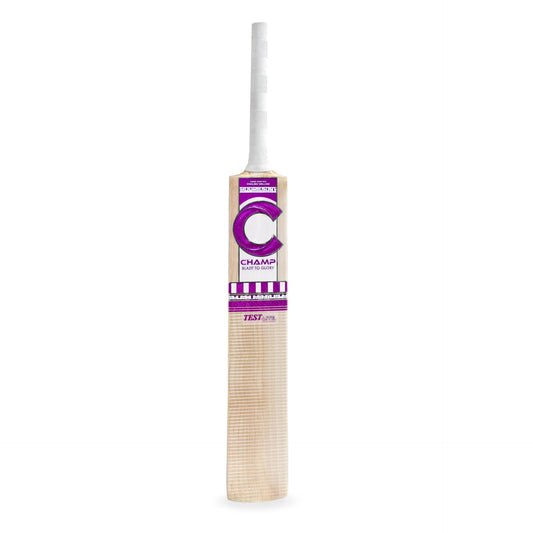 Champ Test Lite English Willow Cricket Bat - Size 6 - Purple