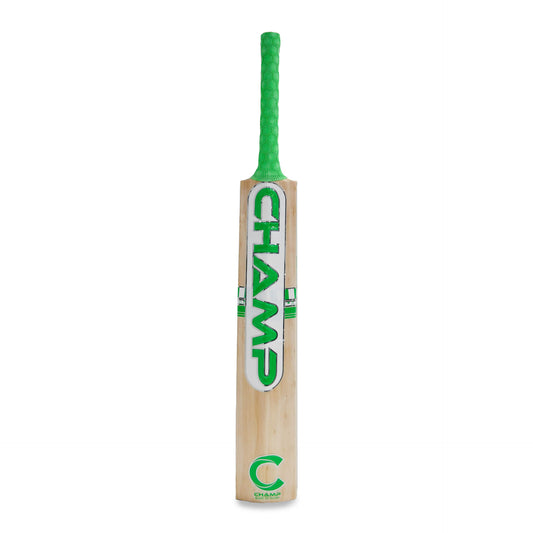 Champ Test Lite English Willow Cricket Bat - Size 6 - Green