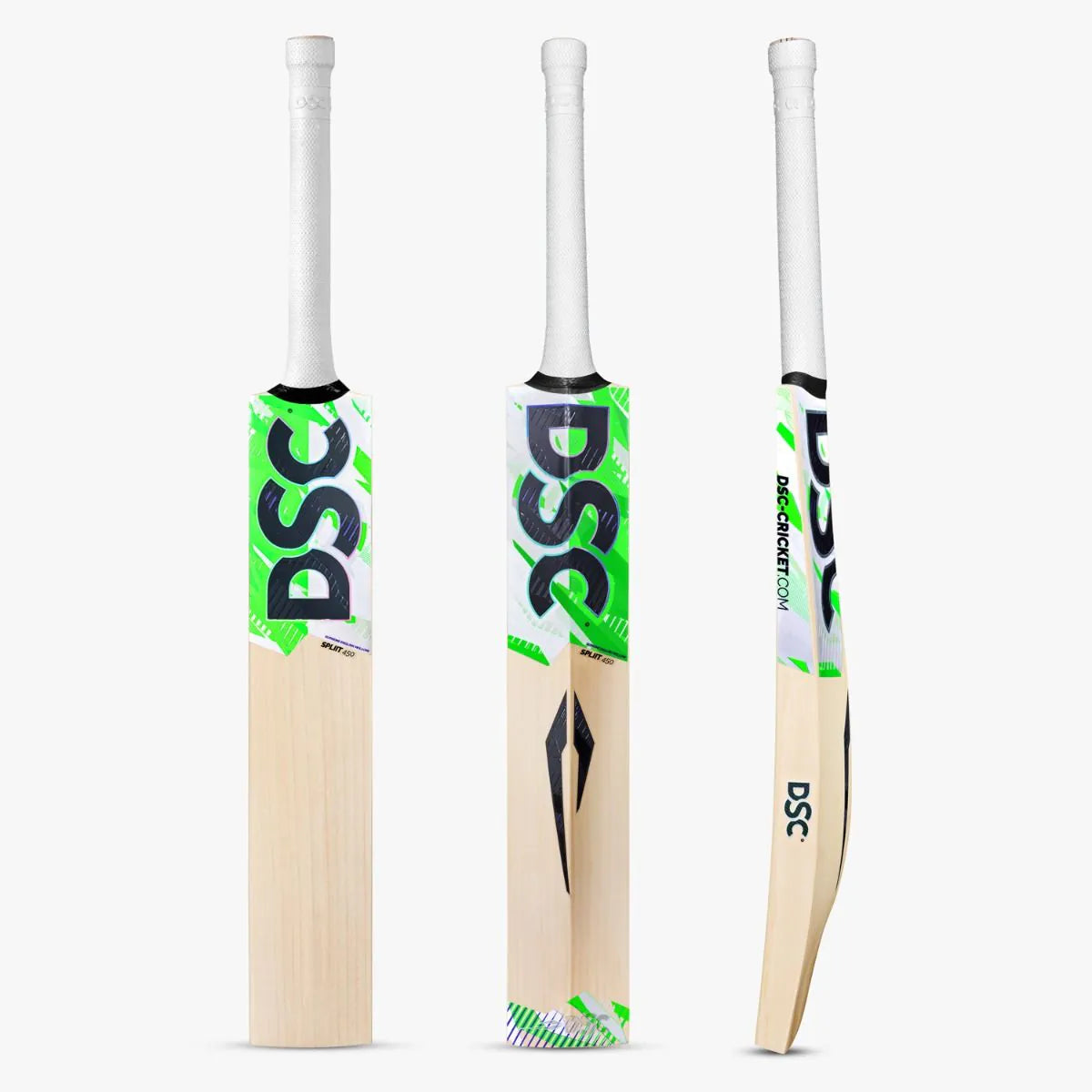 DSC Split 450 English Willow Cricket Bat - Size 6 - Parallel Import