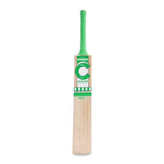 Champ Test Lite English Willow Cricket Bat - Size 6 - Green