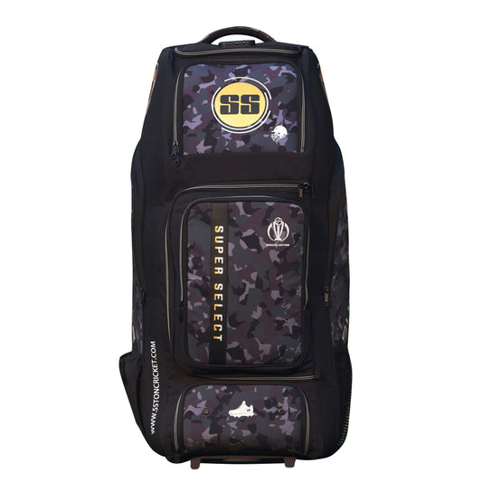 SS Super Select Duffle Cricket Kit Bag - Special Edition - Grey Camo