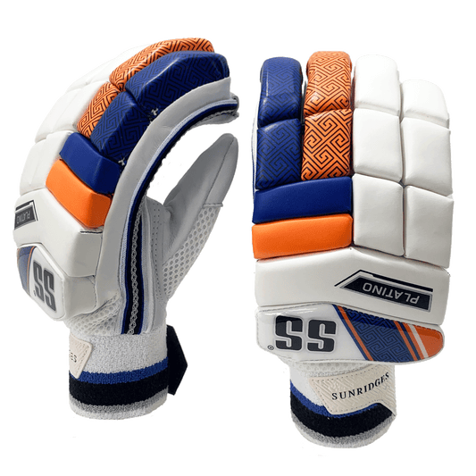 SS  Platino Batting Gloves 2025 - Navy and Orange - Adult - Youth - Boys