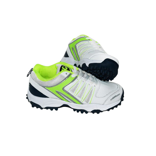 KG Boost Green/White Rubber Cricket Shoes