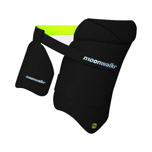 Moonwalkr Dual Thighpad Black - XS/S/M/L - Right Hand-Parallel Import